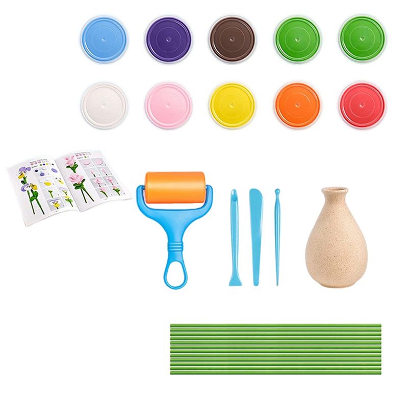 Art Craft Mother'S Day - طقم حرف يدوية للزهور J1UL1N للأطفال،