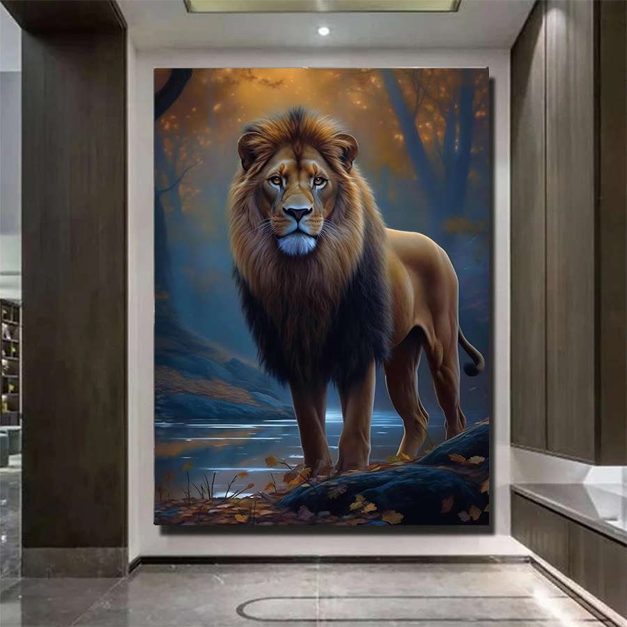 Art And Craft Jungle - 5D الماس الفن كيت الغابة الحيوان