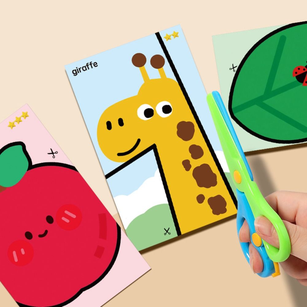 Art Craft For Preschoolers - مجموعات قطع الورق الآمنة للأطفال مع