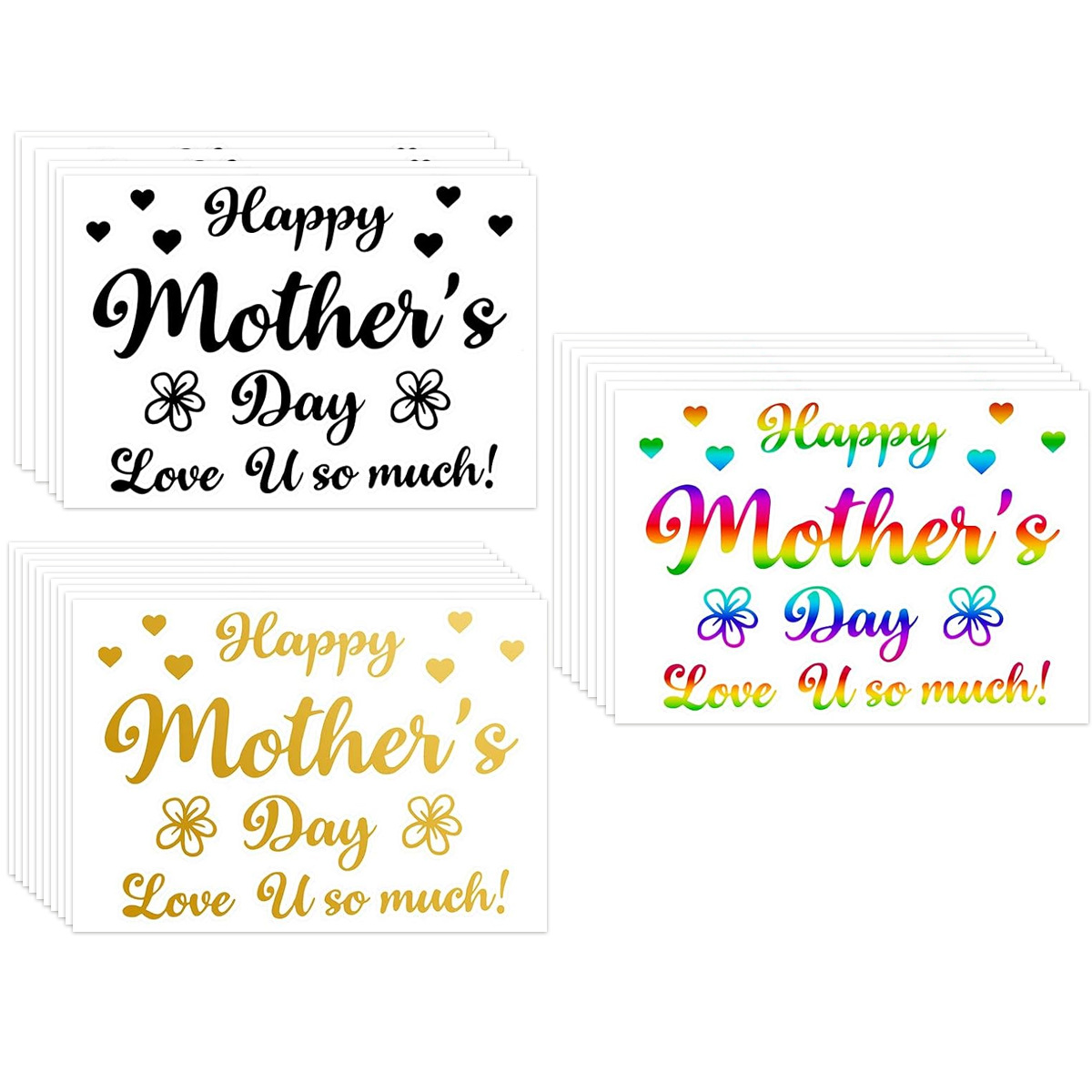 Art Craft Mother'S Day - ملصقات بالونات لحفلات عيد الأم، ملصقات