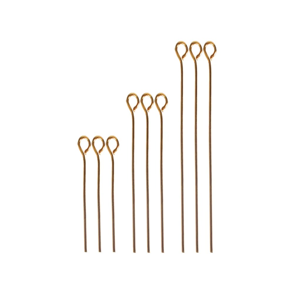 Art Craft Wire - 200 قطعة من إبر الخرز المعدنية