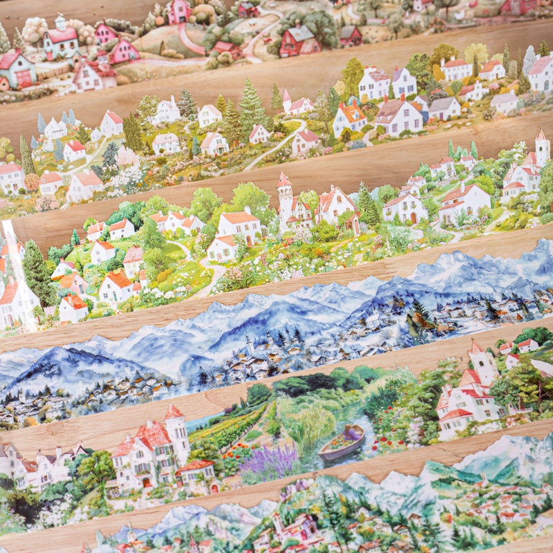 Art Craft Village - 6 لفات 6 سنتيمتر × 200