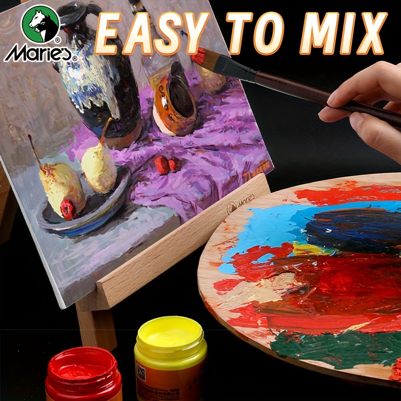 طلاء أكريليك أسود من ماري، قطع - مراجعة Acrylic Pour Paint وسعره