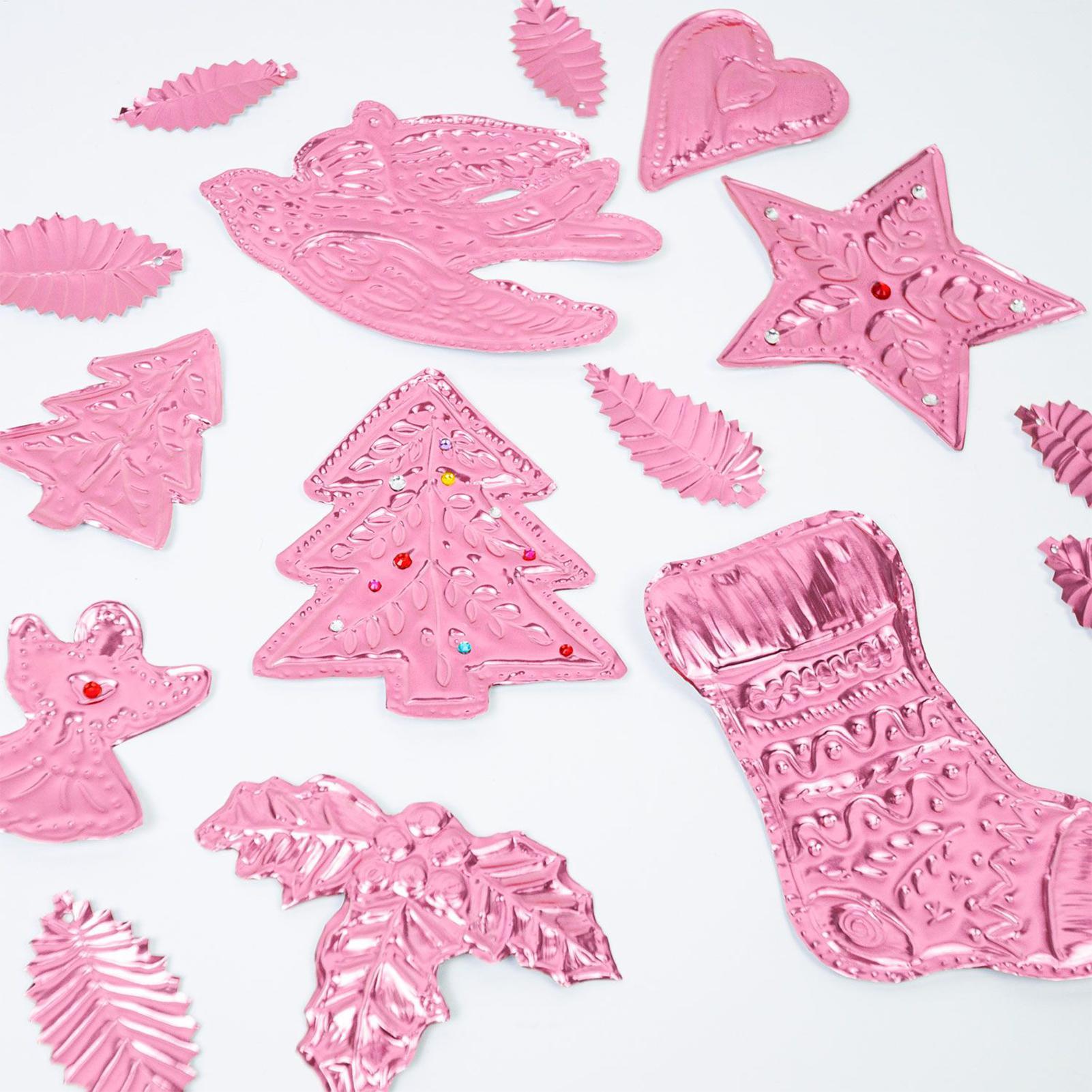 النقش احباط 8 قطع الألومنيوم ل - مراجعة Art Craft For Christmas وسعره