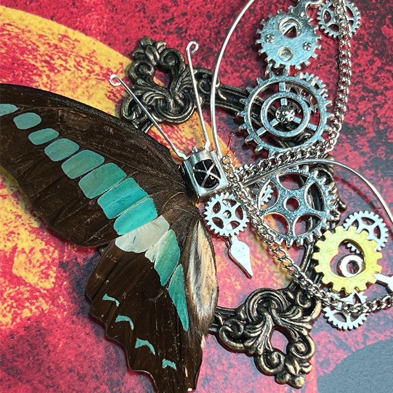 طقم DIY لإطار فراشة ستيمبانك م - مراجعة Wallpaper Art And Craft وسعره