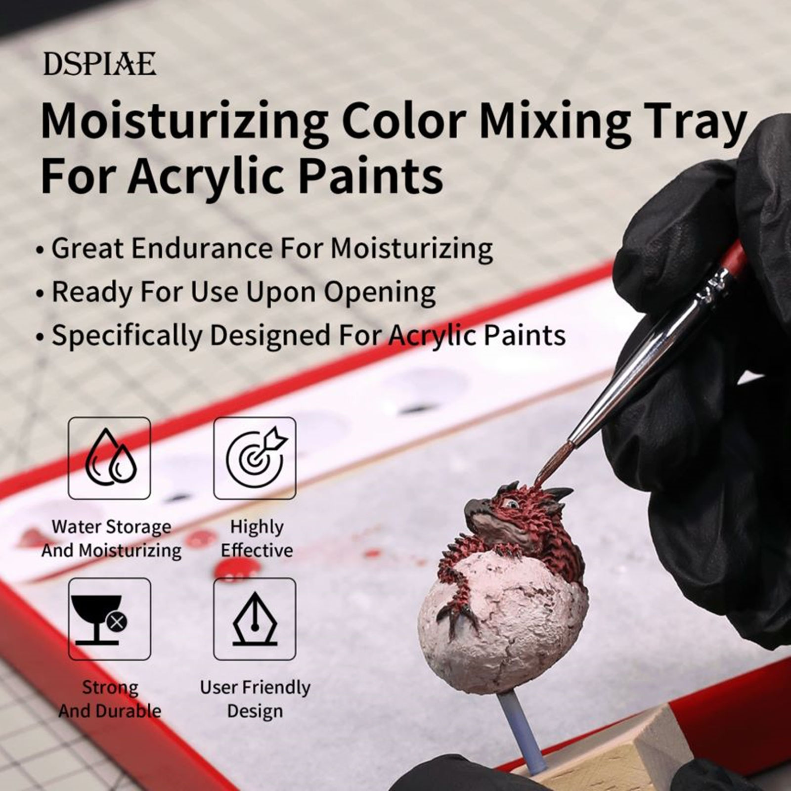 DSPIAE MP-01 PRO صينية خلط الأ - مراجعة Acrylic Pour Paint وسعره