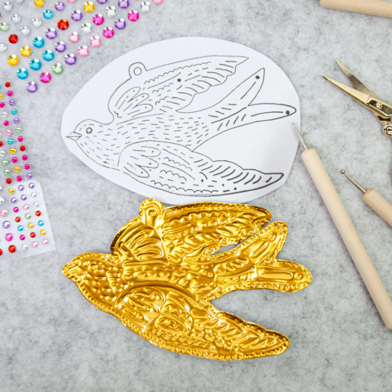 DIY الذهب احباط الفن الإغاثة ز - مراجعة Art Craft For Christmas وسعره