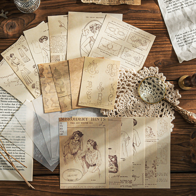 مجموعة ورق حرفية للديكور بتصمي - مراجعة Art Craft Journal وسعره