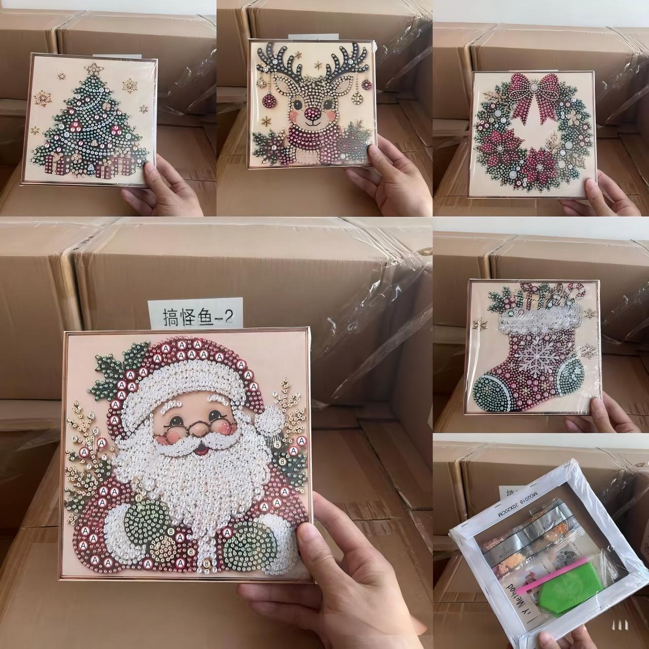 طقم فني للرسم باللؤلؤ والماس ل - مراجعة Art Craft For Christmas وسعره