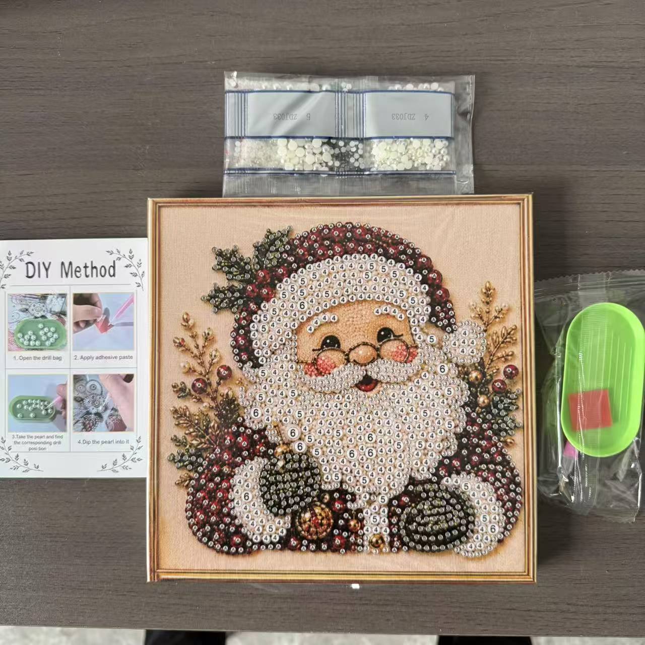 طقم فني للرسم باللؤلؤ والماس ل - مراجعة Art Craft For Christmas وسعره