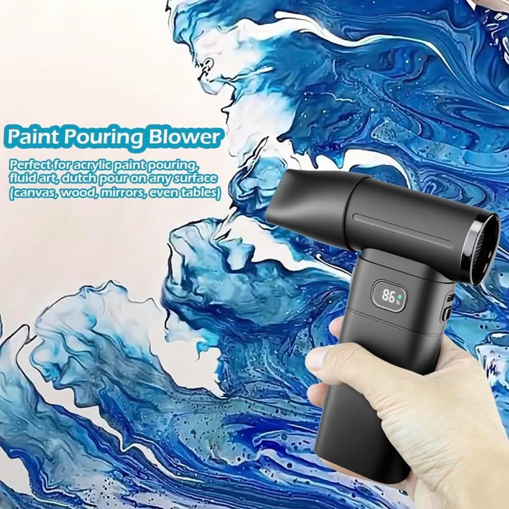 مجفف طلاء محمول لاسلكي لصب الط - مراجعة Acrylic Pour Paint وسعره