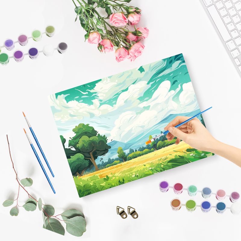 PhotoCustom اللوحة حسب الرقم ل - مراجعة Art And Craft Jungle وسعره