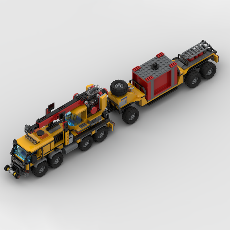 604 قطعة من مكعبات البناء MOC  - مراجعة Art And Craft Jungle وسعره