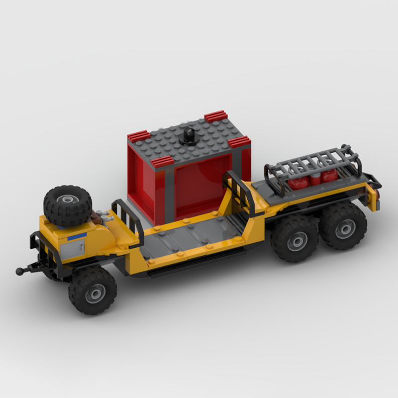604 قطعة من مكعبات البناء MOC  - مراجعة Art And Craft Jungle وسعره
