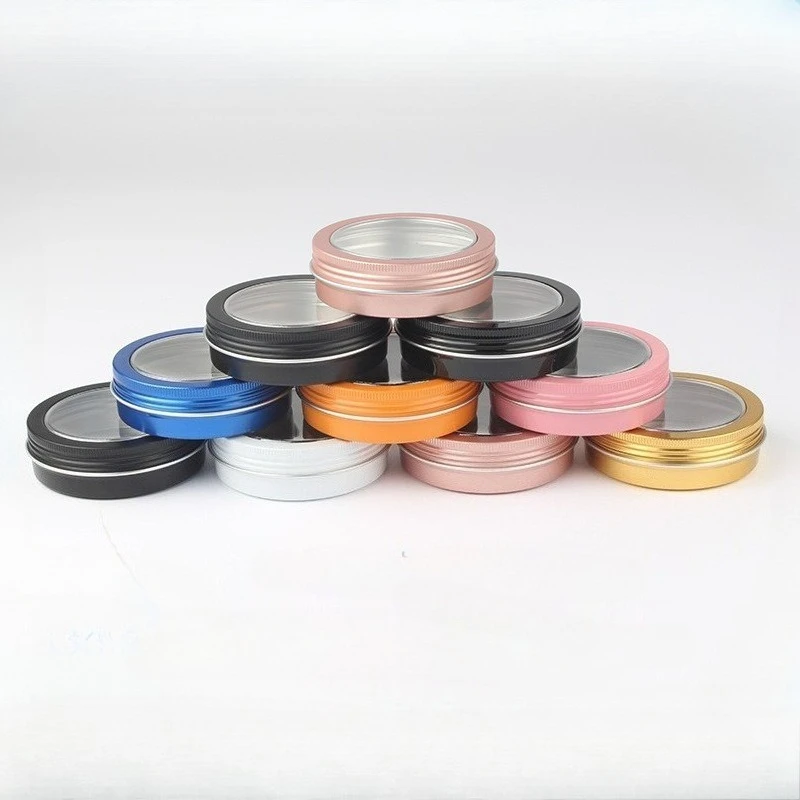 علب ألومنيوم دائرية شفافة فارغ - مراجعة Art And Craft Recycle وسعره