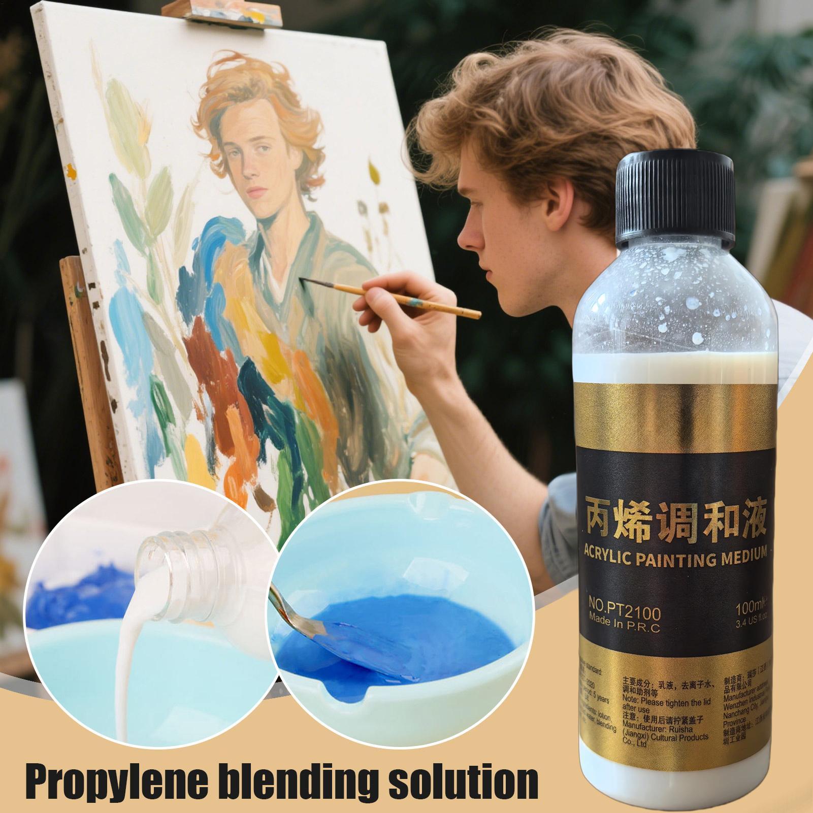 سائل تحسين التدفق للدهانات الأ - مراجعة Acrylic Pour Paint وسعره