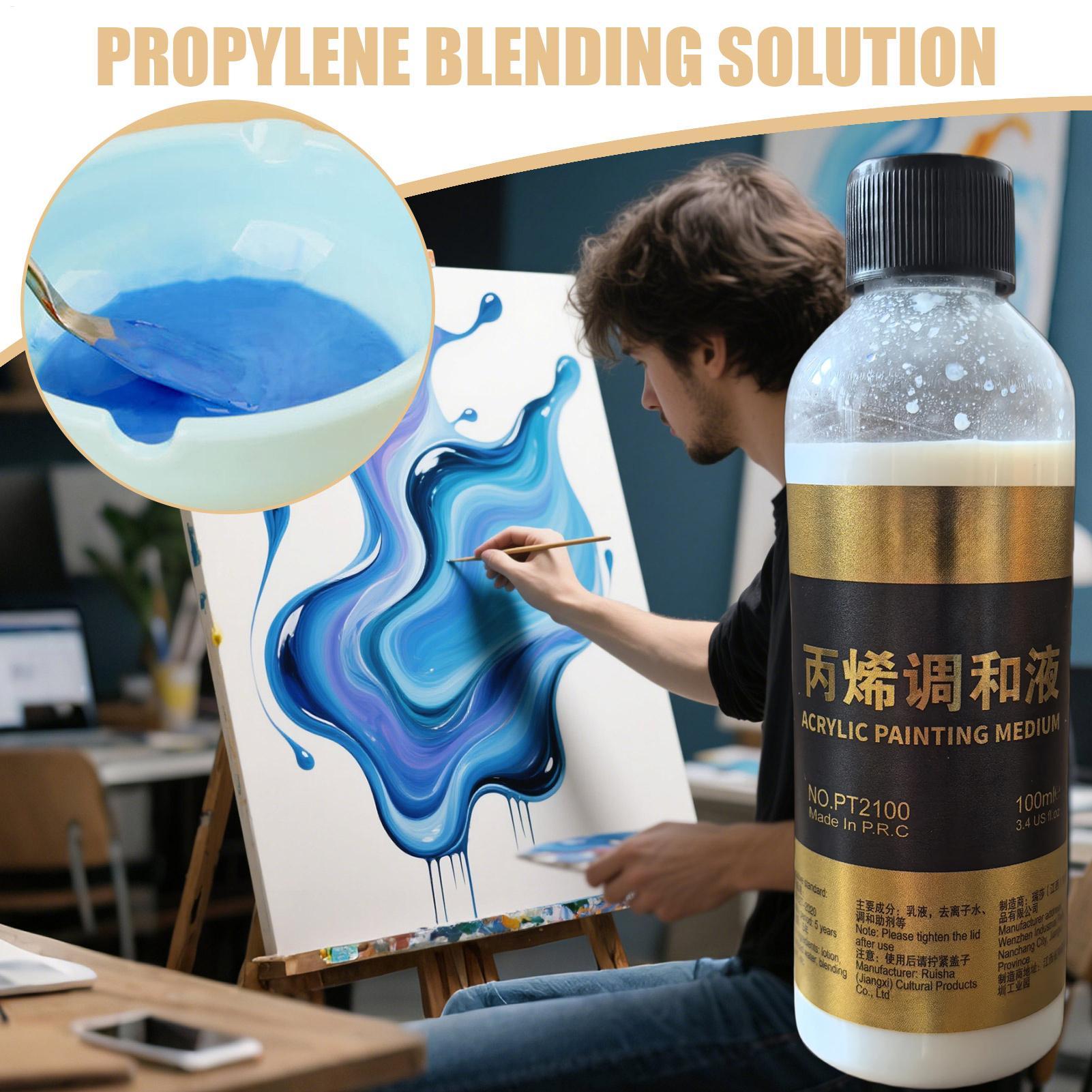 سائل تحسين التدفق للدهانات الأ - مراجعة Acrylic Pour Paint وسعره